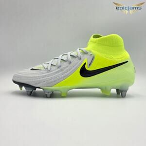 Nike Phantom Luna 2 Elite SG Pro Sz 6M - 7.5W Soccer Cleats HF4359 003 Gray New